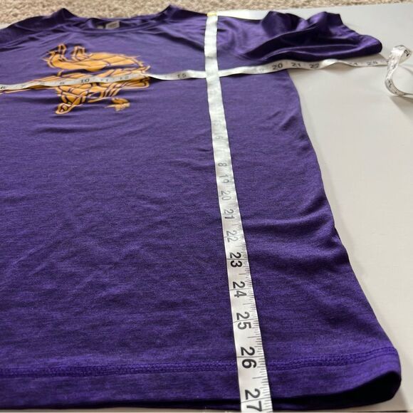 Team Apparel NFL Minnesota Vikings Dri Fit Short Sleeve T Shirt Size L - Picture 5 of 9